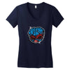 meta luna Women's V-Neck T-Shirt
