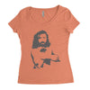 bruiser brody wrestling legend 80s wrestler fan Women's Triblend Scoop T-shirt
