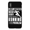 beer drinker with a running problem iPhoneX