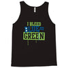 i bleed blue and green Tank Top