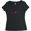 Colorful Space Women's Triblend Scoop T-shirt