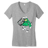 master blaster Women's V-Neck T-Shirt