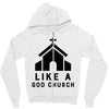 Like A God Church, Zipper Hoodie