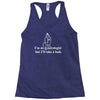 i'm no gynecologist but i'll take a look Racerback Tank