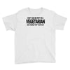 vegetarian ask yourself why not vegan food foodie tofu geek tee shirt Youth Tee