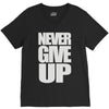 never give up (2) V-Neck Tee