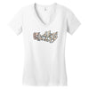 ruckus tag Women's V-Neck T-Shirt