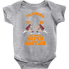 training to be the strongest super saiyan Baby Bodysuit