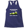 the mountains are calling Racerback Tank