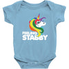feeling stabby Baby Bodysuit