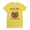 ewok psa Ladies Fitted T-Shirt