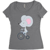 Biker Mice Women's Triblend Scoop T-shirt