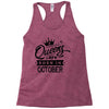 Queens Are Born In October Racerback Tank