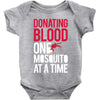 donating blood one mosquito funny Baby Onesie