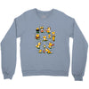 patriotic partying Crewneck Sweatshirt
