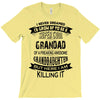 Super Cool Grandad Of A Freaking Awesome Granddaughter T-Shirt