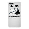 say no to doing things iPhone 7 Plus Case
