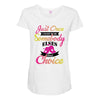 just once i want to be somebody elses fi̇rst choice Maternity Scoop Neck T-shirt