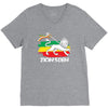 lion's den lion V-Neck Tee