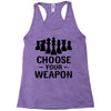 Chess Choose Your Weapon, Racerback Tank