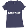 Radio Club logo Ladies Fitted T-Shirt