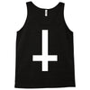 wasted youth inverted cross indie geek swag funny Tank Top