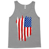 sa distress flag cool american Tank Top