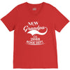New Grandpa 2018 Rokie Dept. V-Neck Tee