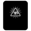 all seeing eye Mousepad