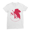 nerv -Evangelion Ladies Fitted T-Shirt