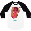 cool hotdog 3/4 Sleeve Shirt