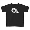 rabbit silhouette Toddler T-shirt