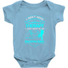 I Dont Need Therapy I Just Need Backpacking Baby Onesie