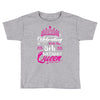 Celebrating With the 8th Birthday Queen Toddler T-shirt