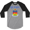 quebec coat of arms canada 3/4 Sleeve Shirt