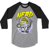astronaute nerd 3/4 Sleeve Shirt