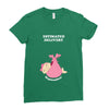 Estimated Delivery September Baby Girl Ladies Fitted T-Shirt