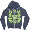 it's not easy being inked Zipper Hoodie