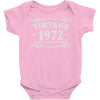 vintage 1972 aged to perfection Baby Onesie