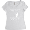 so good with my rod i make fish come Women's Triblend Scoop T-shirt