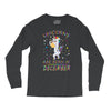 Unicorns are born in December Long Sleeve Shirts