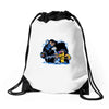 mario kombat by harebrained Drawstring Bags