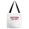 allergic to bullshit Tote Bags