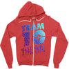Team 10 Nigt Bubles New Design Zipper Hoodie