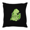 prank call of cthulhu Throw Pillow