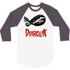 diabolik fumetto manga 3/4 Sleeve Shirt