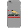 colifornia republic parody pugfornia republic iPhone 6/6s Case