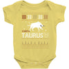 santa taurus christmas ugly t shirts Baby Onesie