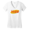 new seinfeld logo Women's V-Neck T-Shirt