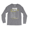 June Girl Facts Cancer Long Sleeve Shirts
